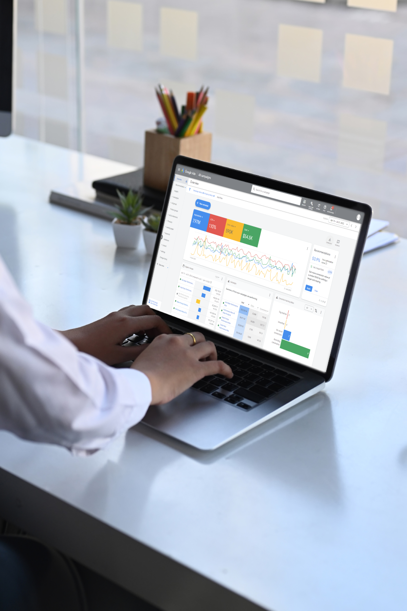 google ads interface